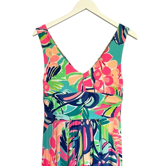 Lilly Pulitzer Sloane Midi Dress Exotic Garden Size M NEW RARE - Picture 11 of 15